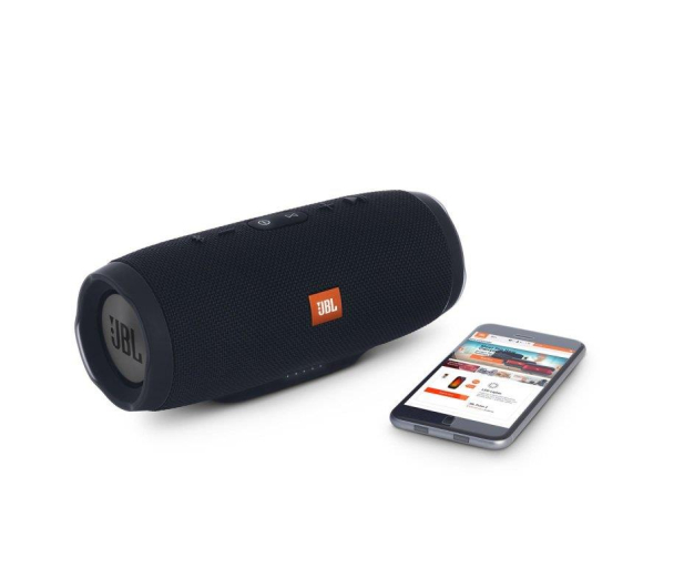 JBL CHARGE 3 Stealth Edition Czarny - 500958 - zdjęcie 2